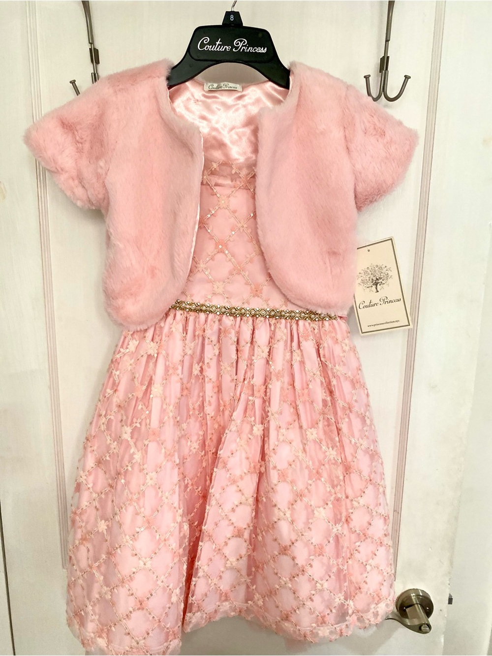 Pink Couture Princess Girl Dress